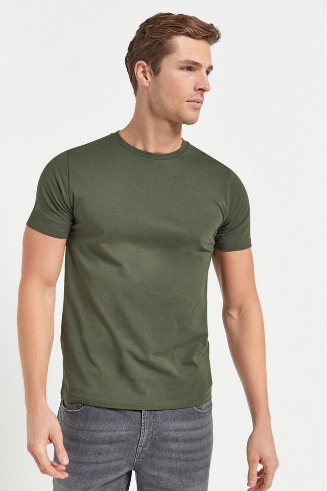 Next T-Shirt Slim Fit Rundhals-T-Shirt (1-tlg) von Next
