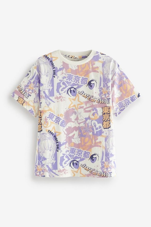 Next T-Shirt T-Shirt mit Anime-Print (1-tlg) von Next