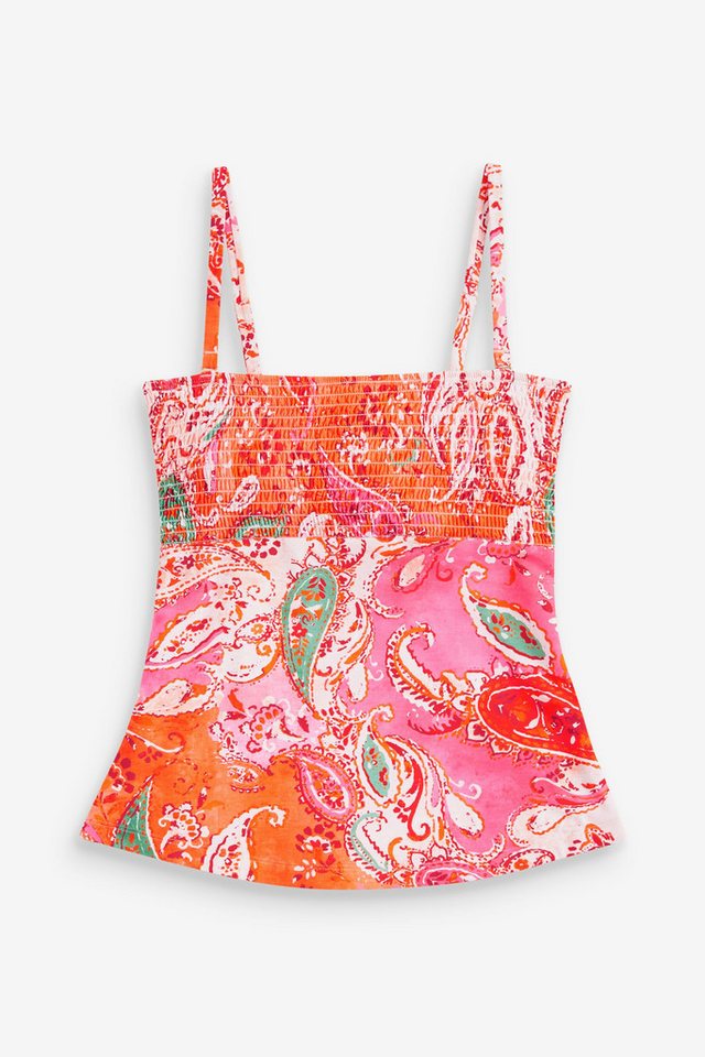 Next Tankini-Top Gesmoktes Bandeau-Tankini Oberteil (1-St) von Next