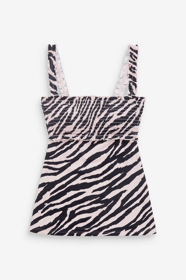 Next Tankini-Top Gesmoktes Bandeau-Tankini Oberteil (1-St) von Next