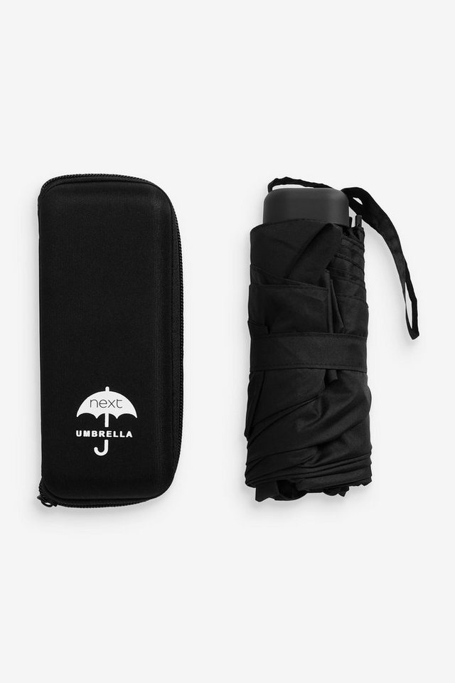 Next Taschenregenschirm Kompakter Regenschirm mit Reisehülle von Next