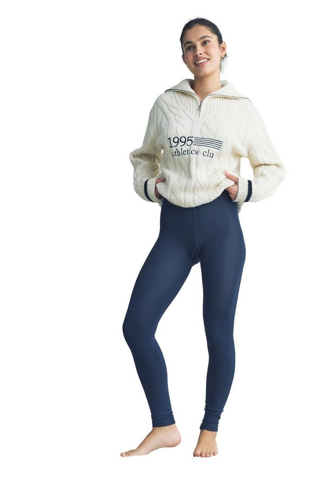 Next Thermostrumpfhose 1 x Fußlose Thermo-Strumpfhose mit Fleece-Futter (1 St) von Next