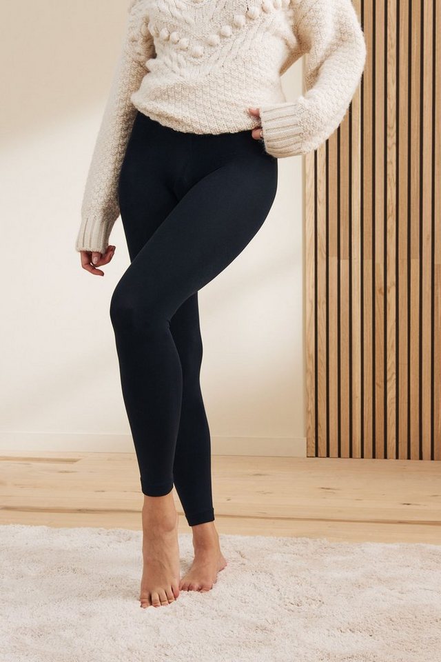 Next Thermostrumpfhose 1 x Fußlose Thermo-Strumpfhose mit Fleece-Futter (1 St) von Next