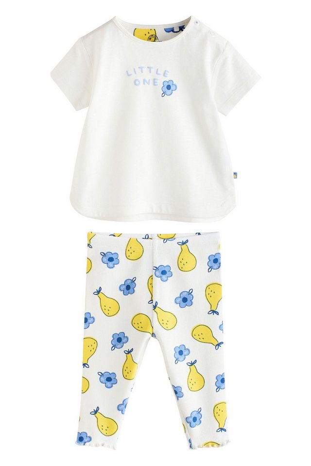 Next Top & Leggings Baby Kurzarmoberteil und Leggings im 2er Set (2-tlg) von Next