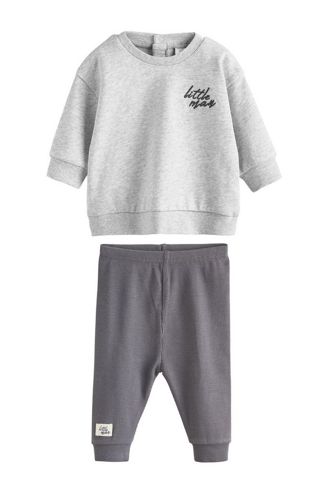 Next Top & Leggings Baby-Set mit Sweatshirt und Leggings (2-tlg) von Next