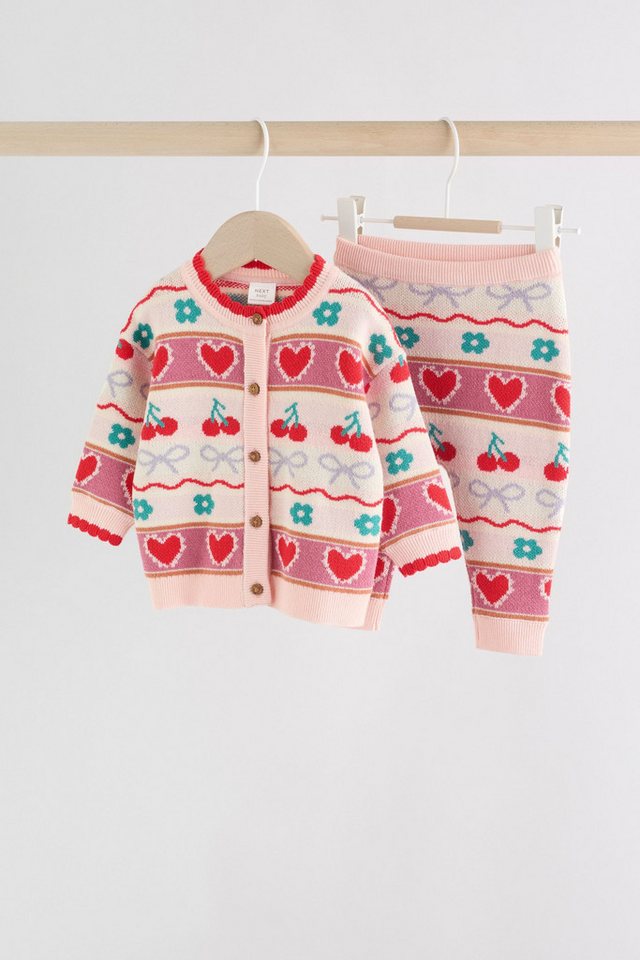 Next Top & Leggings Baby Strickjacke und Leggings im 2er-Set (2-tlg) von Next