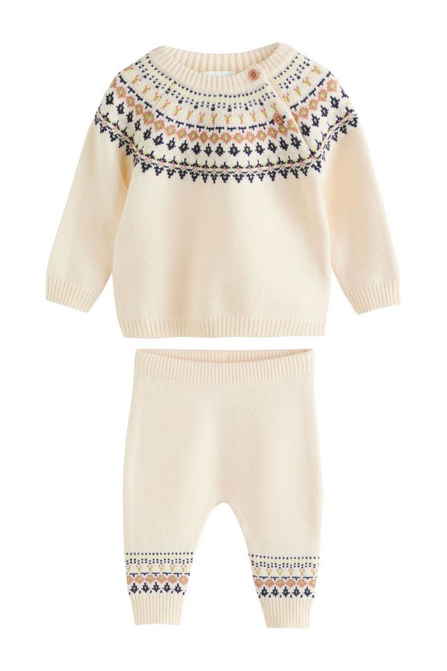 Next Top & Leggings Baby Strickoberteil und Leggings im Set (2-tlg) von Next