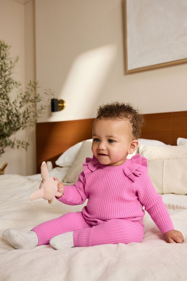 Next Top & Leggings Baby Strickpullover und Leggings im 2er-Set (2-tlg) von Next