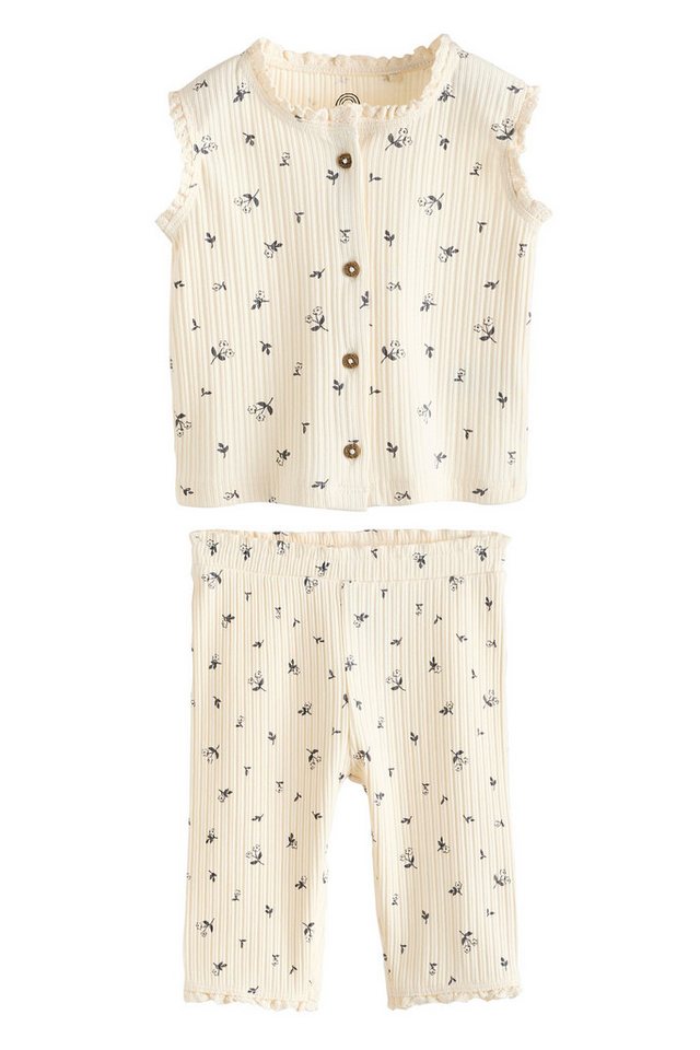 Next Top & Leggings Baby ärmelloses Oberteil und Leggings im Set (2-tlg) von Next