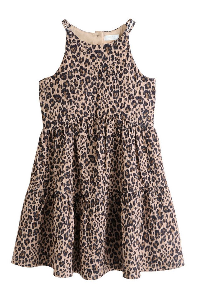 Next Trägerkleid Sommerkleid mit Trägern und Knitteroptik (1-tlg) von Next