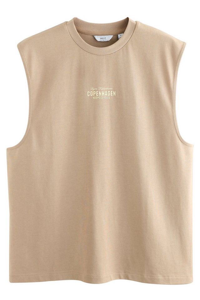 Next Trägertop Grafik-Unterhemd aus 100 % Baumwolle (1-tlg) von Next