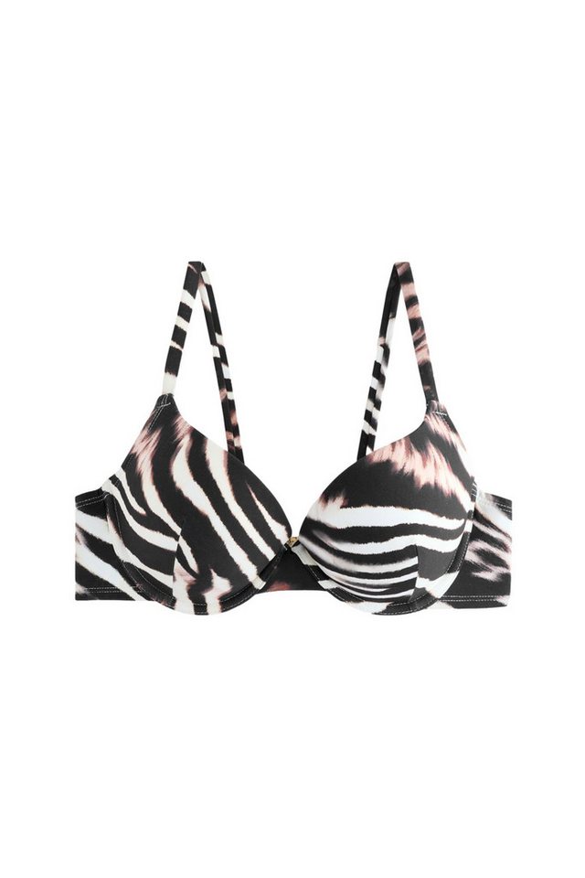 Next Triangel-Bikini-Top Bauchformender, wattierter Push-up-Bikini, Bügel (1-St) von Next