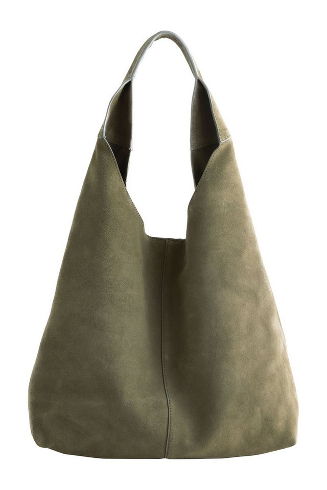 Next Umhängetasche Schultertasche aus Veloursleder (1-tlg) von Next