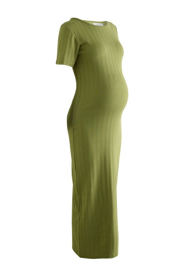 Next Umstandskleid Geripptes Midaxi-Kleid, Umstandsmode (1-tlg) von Next