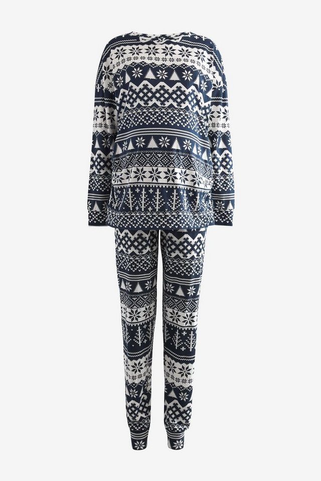 Next Umstandspyjama Damen-Schlafanzug Weihnachten (Familienkollektion) (2 tlg) von Next