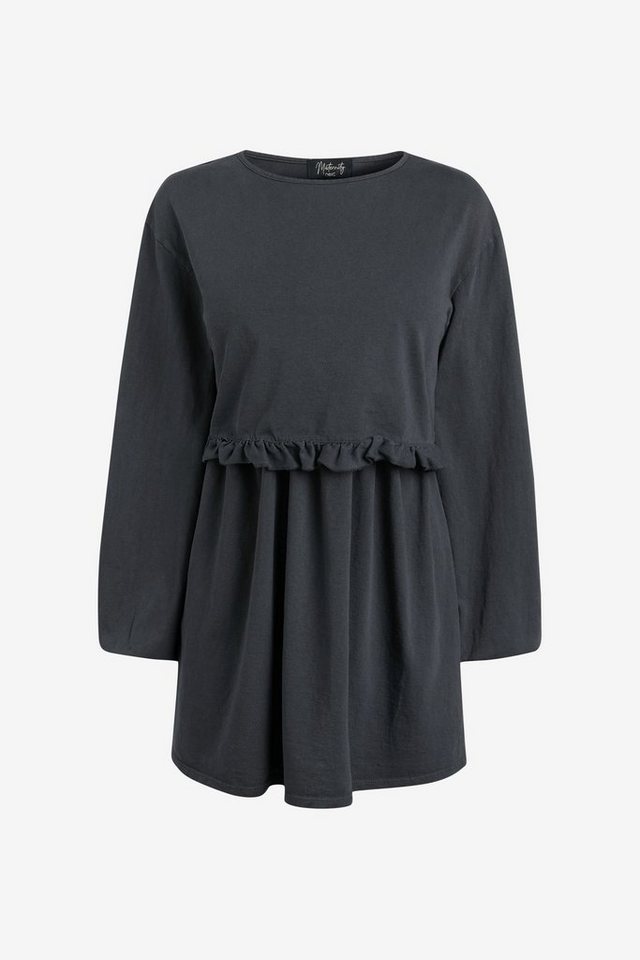 Next Umstandsshirt Langarmoberteil mit Rüschen (Umstandsmode) (1-tlg) von Next