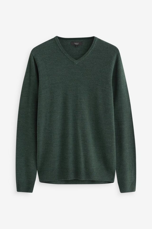 Next V-Ausschnitt-Pullover Pullover mit weichem Griff – V-Ausschnitt (1-tlg) von Next