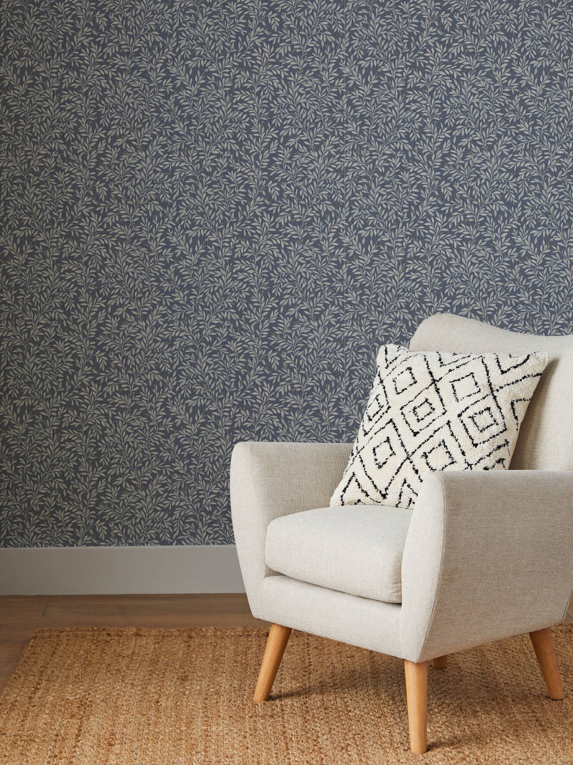 Next Vliestapete "Ditsy Leaf" Motiv glatt Design Tapeten von Next