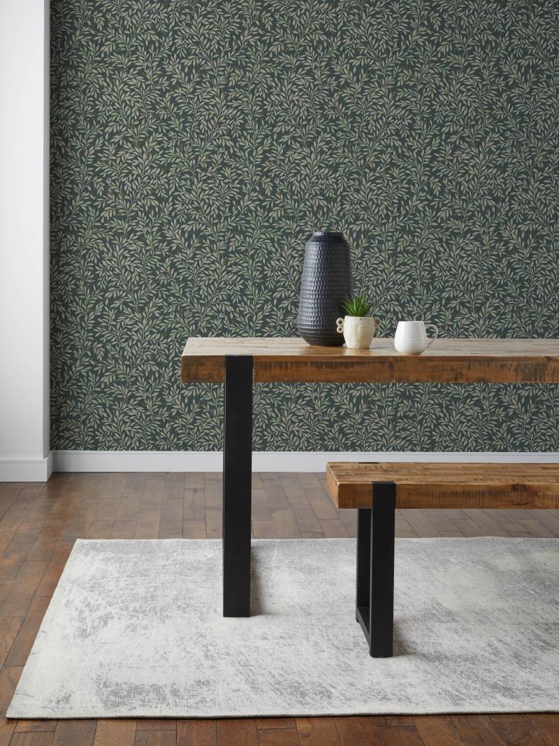 Next Vliestapete "Ditsy Leaf" Motiv glatt Design Tapeten von Next