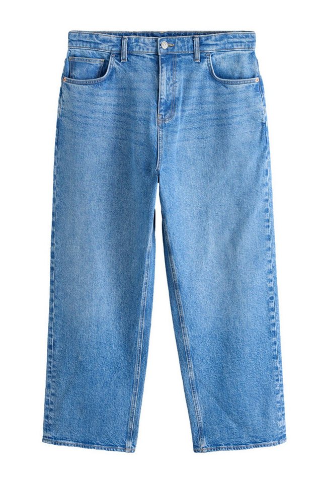 Next Weite Jeans Authentic Stretch-Jeans im Baggy Fit (1-tlg) von Next