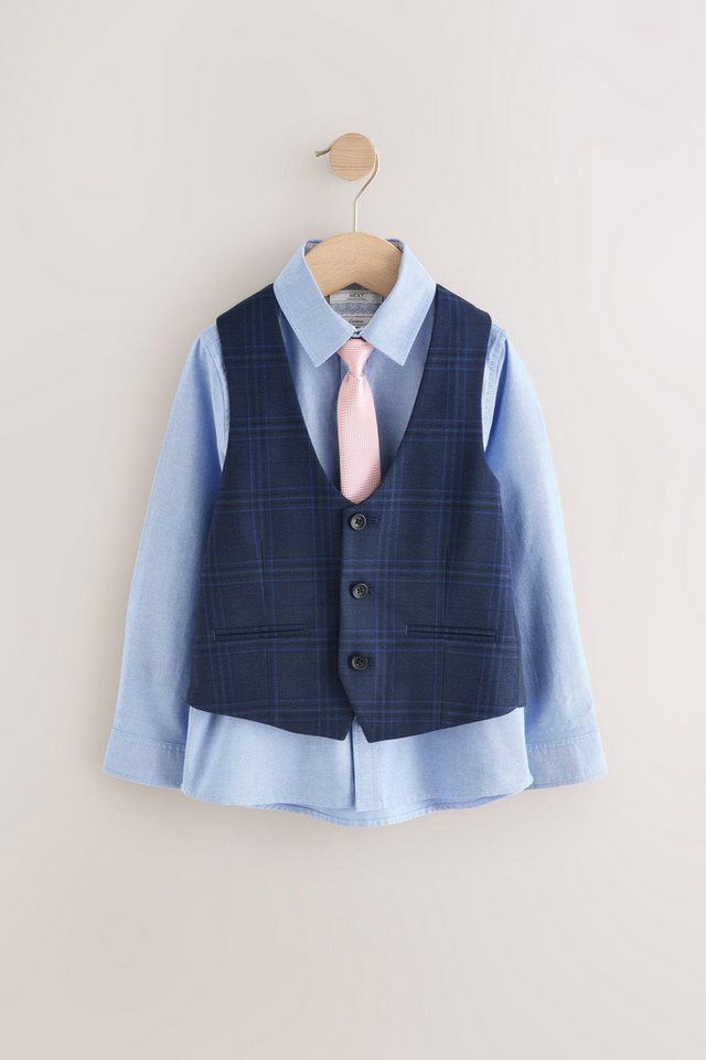 Next Weste, Hemd & Krawatte/Fliege Westen-Set (3-tlg) von Next