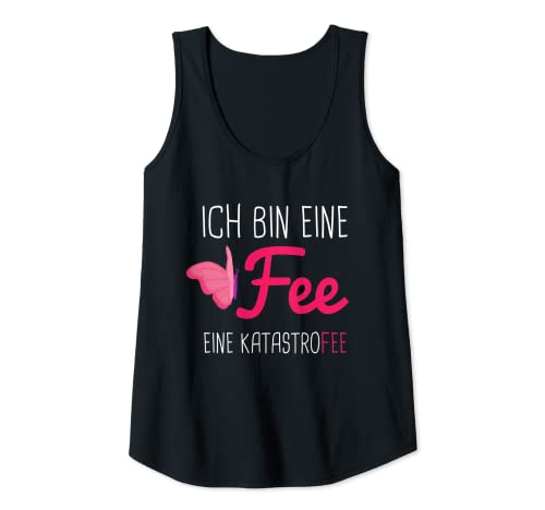 Damen Ich bin eine Fee eine Katastrofee Tank Top von NextLevel Merch