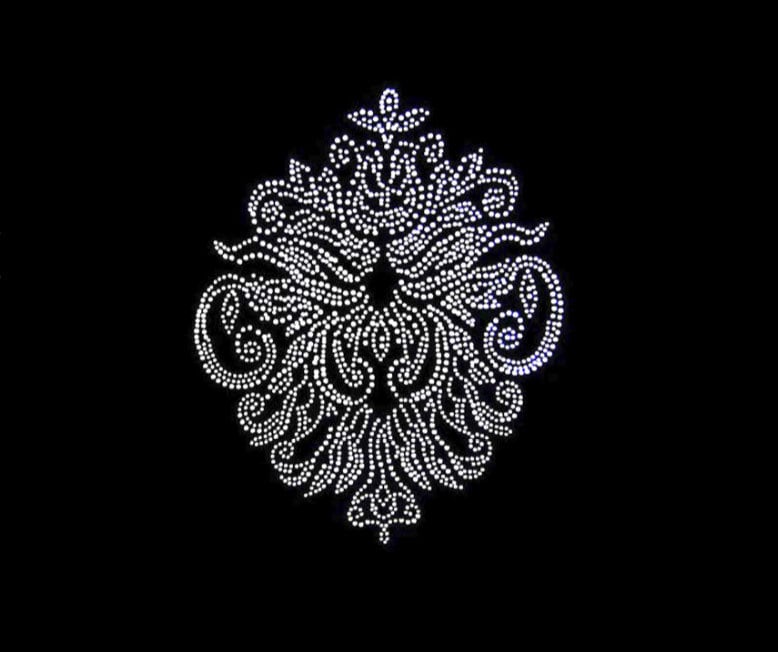 Blume Strass Transfer Bling Hot Fix Bügelbild Motiv Design Tt-034 Blume Strass Transfer Bling Hot Fix Bügelbild Motiv Design Tt-034 von Nextclover