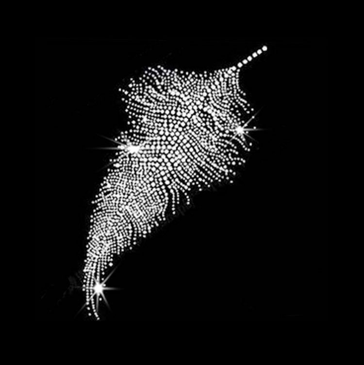 Feder Strass Applikation Bling Hot Fix Aufnäher Motiv Design Transfer Tt-072 Feder Strass Applikation Bling Hot Fix Aufnäher Motiv Design Transfer Tt-072 von Nextclover