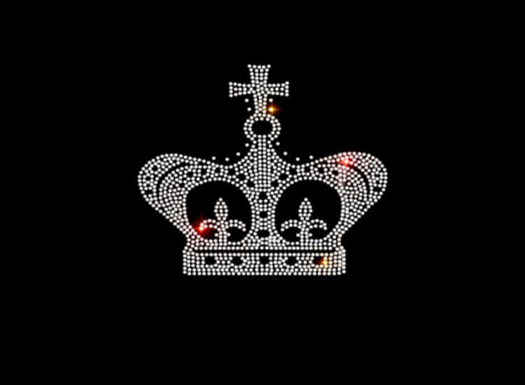 Krone Strass Transfer Bling Hot Fix Bügelbild Motiv Design Tt-046 Krone Strass Transfer Bling Hot Fix Bügelbild Motiv Design Tt-046 von Nextclover