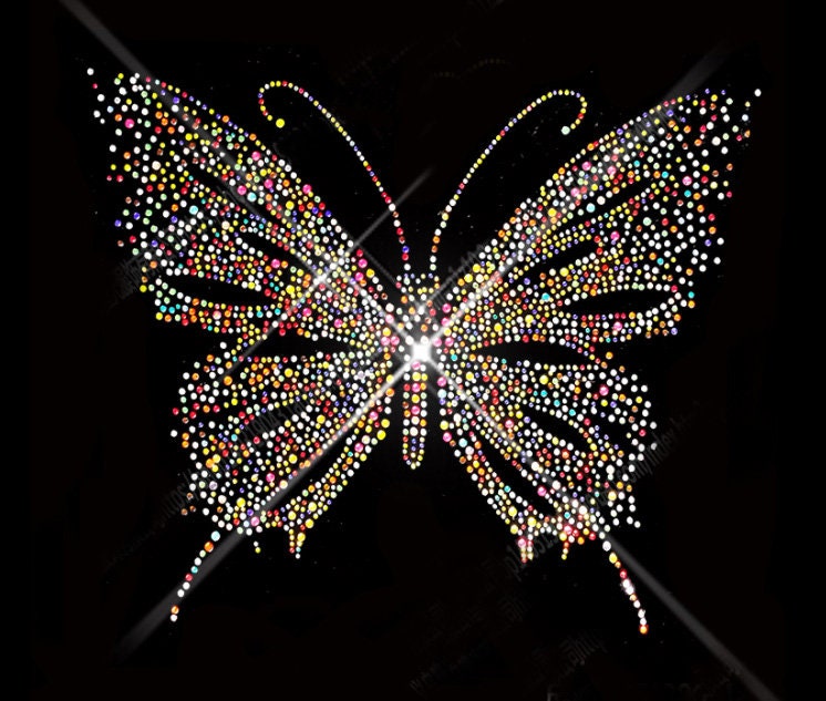 Schmetterling Strass Applikation Bling Hot Fix Aufnäher Motiv Design Transfer Tt-095 Schmetterling Strass Applikation Bling Hot Fix Aufnäher Motiv Design Transfer Tt-095 von Nextclover