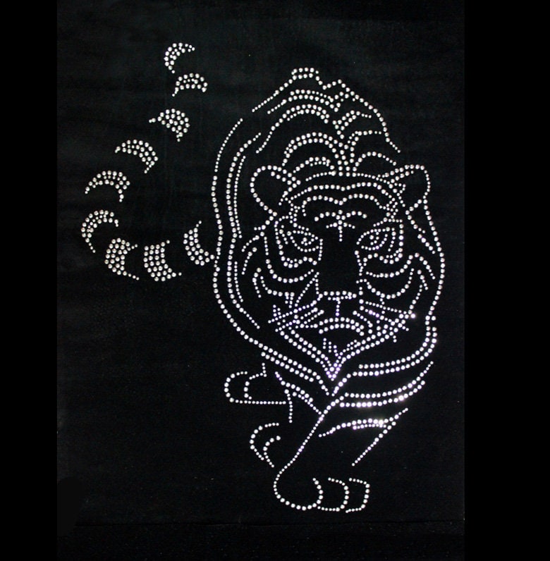 Tiger Strass Transfer Bling Hot Fix Bügelbild Motiv Design Tt-097 Tiger Strass Transfer Bling Hot Fix Bügelbild Motiv Design Tt-097 von Nextclover