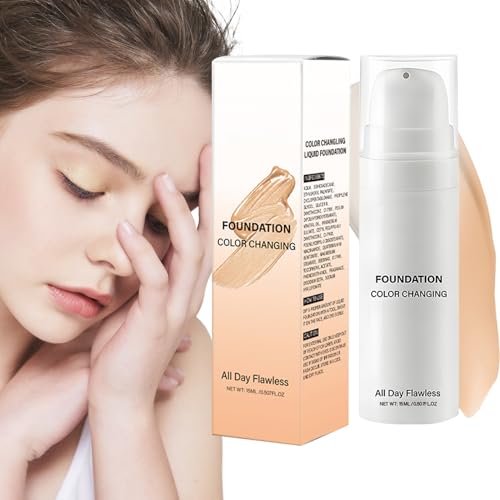 Liquid Foundation Make -up, Makeup Foundation, Raffinierter Concealer, Langjähriges Erscheinungsbild Deckungsfarbveränderung Concealer Langlebiger Teint Teint Booster für Make-up-Kosmetik von Nexusectar