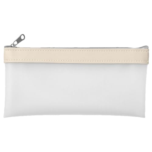 Nexusectar Bleistift-Brieftasche, Durchsichtige Stiftetaschen-Organizer-Hülle, Transparenter Schreibwaren-Organizer | Transparente Markierungstasche, Stifttasche Für, Kinder, Frauen, Mädchen von Nexusectar