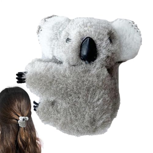 Plüschhaarklammern - Süße Haarkiefer Barrettes, Modisches Haar Accessoire Für Dickes Oder Feines Haar, Haarkrallenklammern Frauen, Plüschhaarklammern von Nexusectar