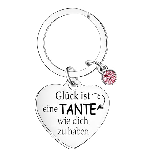 Nfyxcaz Tante Geschenke von Neffen Nichte Tante Geburtstag Valentinstag Schlüsselanhänger Tante Wertschätzung Schlüsselanhänger Muttertagsgeschenk für Tante von Nfyxcaz