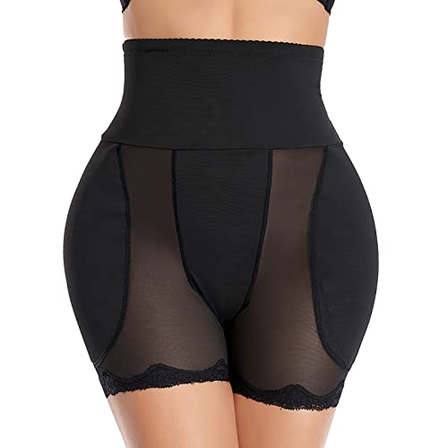 Push Up Unterhose Damen Padded Shapewear Butt Lifter Höschen Hüfte Push Up Slip Po Heber Unterhose Hip Enhancer Shapewear Gepolstert Miederhose Miederslip Seamless Unterwäsche von Nhainel