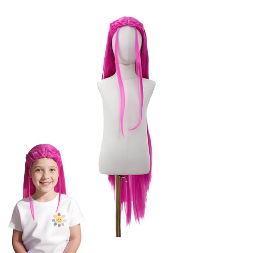 Hunter Kostüm R-umi Perücke, Rum-i Purple Perücke Mit Dickem Geflecht, Anime Cosplay Perückes, Halloween Cosplay Requisiten Dämonen Hunter Perückes Für Die Bühne Halloween Kostüm von Nhujevkom