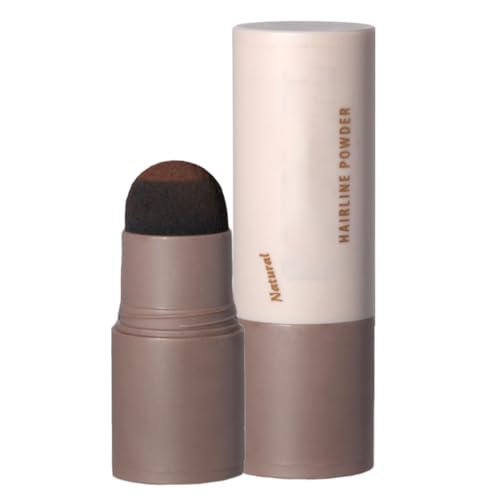 Nhujevkom Haarlinien Puder,Stiftform Graue Ansätze Sofort Abdecken Wasserdicht - Konturierung Sofortige Abdeckung Concealer Volumen Make Up Werkzeug Für Männer Frauen Augenbrauen von Nhujevkom