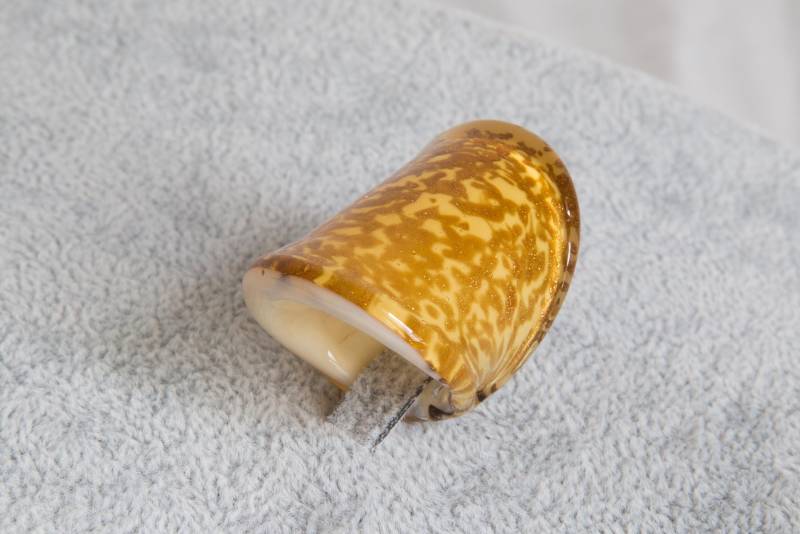 Ring_Murano Glaskunst Unikat_Glas_Gold__Size 53 Mm Or 2 1/8 In__France 54__Germany 17__Italy 13__Us 6 1/2__Uk N__Jap/China/Ind 13_#04_20 von NiDAesclusivo