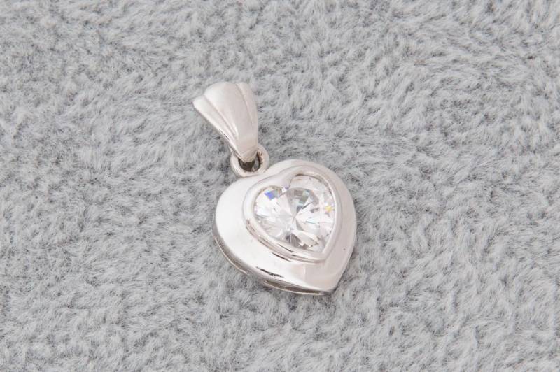 Swarovski Herz Anhänger Silber 925 #11_1 von NiDAesclusivo