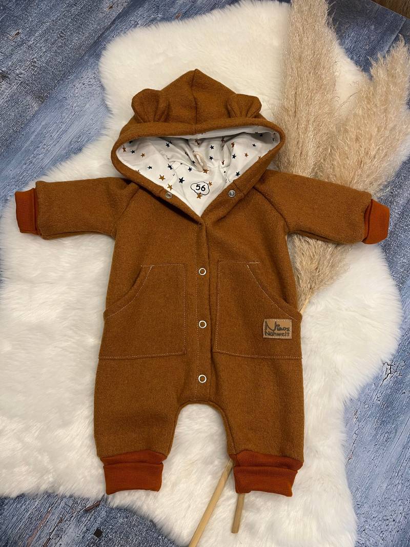Wollwalk Anzug/Walkanzug Unisex Junge Mädchen von NiNosNaehwelt