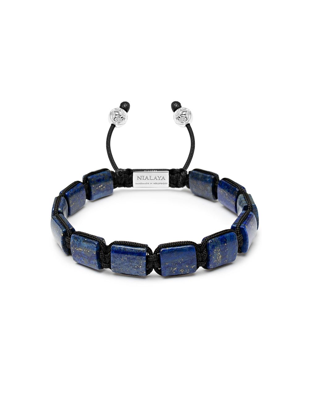 Nialaya Jewelry Armband mit Lapislazuli-Perlen - Blau von Nialaya Jewelry