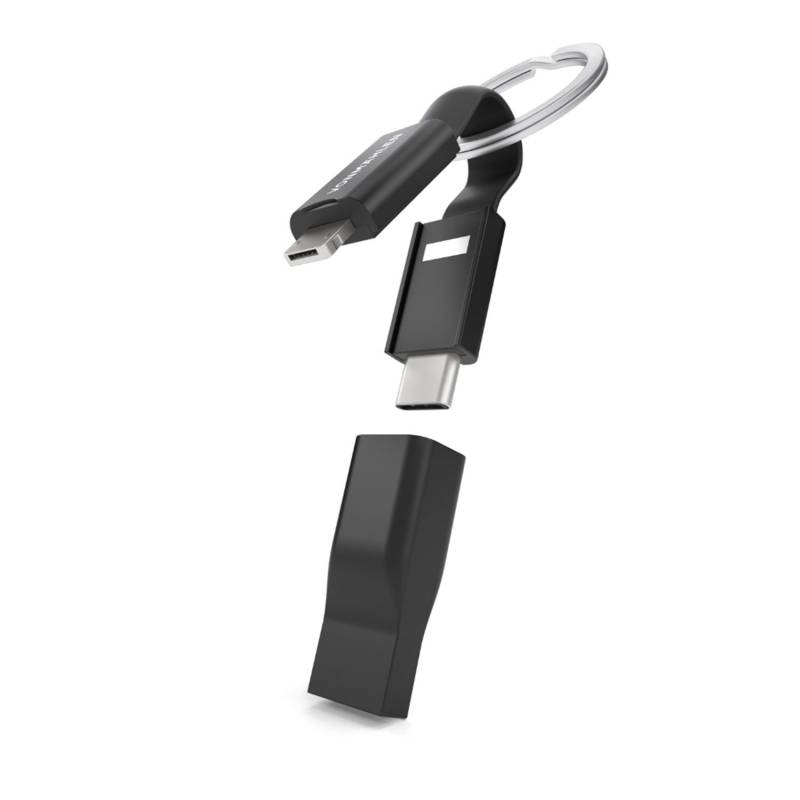 High Five C 5In1 Multi Keychain Charging Cable Usb-A/Microusb Usb-C Lightning von NiamaHandwerk