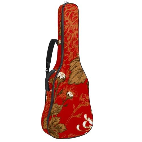 Niaocpwy Funny Unicorn Playing The Guitar Full Size Guitar Bag Padded Acoustic Guitar Case Gigbag for Electric Bass Classical Guitar, Mehrfarbig 09, 42.9x16.9x4.7 in, Taschen-Organizer von Niaocpwy