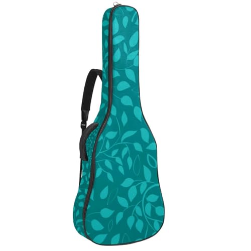 Niaocpwy Gitarren-Gigbag 1 cm dicke Polsterung, wasserdichte Gitarrentasche für E-Bass, Konzertgitarre, Multicolor 01, 42.9x16.9x4.7 in, Taschen-Organizer von Niaocpwy