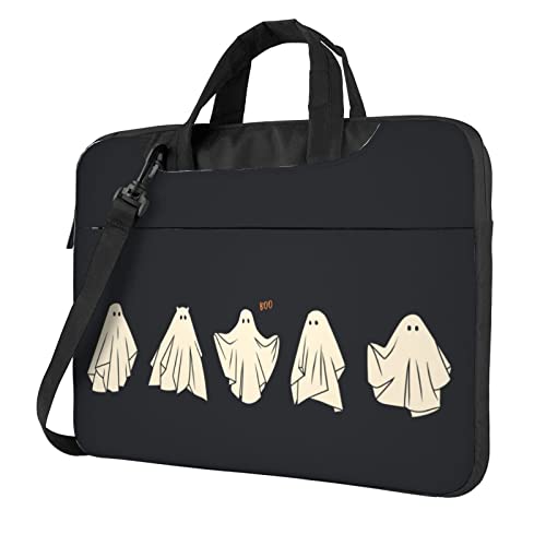 Laptoptasche Laptoptasche 13 Zoll Computertaschen Lustig Halloween Gruselig Gespenstisch Gedruckt Gepolsterte Hülle für Damen Herren von Niapessel