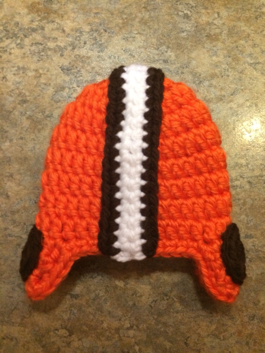 Der Cleveland Browns Football Helm von NiasCraftyCrafts
