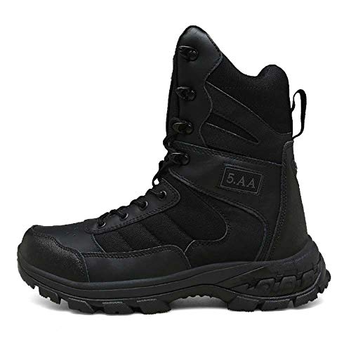 Niber Tactical Stiefel Herren Wanderschuhe Army Combat Boots mit Verschleißfest rutschfeste Outdoor Trekkingschuhe Militär & Einsatzstiefel High Top Anti-Rutsch Stiefel Outdoorschuh von Niber