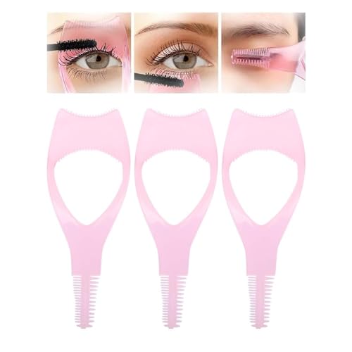 3 in 1 Wimpernwerkzeuge Mascara Shield Applikator Guard, 2024 Premium Multifunktionaler Mascara-Schutz für Wimpern, einfach zu bedienender Wimpernschutz, Mascara-Schutzwerkzeug, Wimpernwerkzeuge für von Niblido