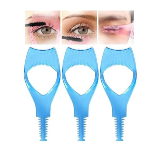 3 in 1 Wimpernwerkzeuge Mascara Shield Applikator Guard, 2024 Premium Multifunktionaler Mascara-Schutz für Wimpern, einfach zu bedienender Wimpernschutz Mascara Guard Werkzeug Wimpernwerkzeuge für von Niblido